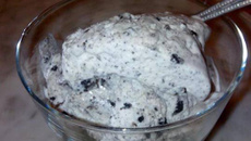 Glace aux oreo