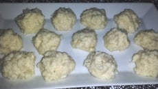 Truffes légères chocolat blanc coco