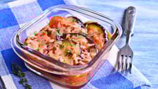 Gratin d'aubergine et tomates