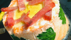 Corolle de saumon et sabre, purée de lentilles blondes épicée