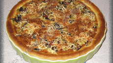 Tarte champignons / pommes de terre