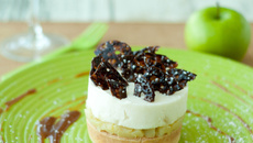 Tarte pommes presque tatin