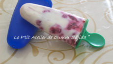 Glaces aux fruits rouges