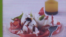 Salade de tomates à l'italienne