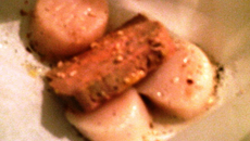 Papillotes de Saint-Jacques au foie gras
