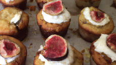 Muffins aux figues et chèvre