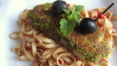 Cabillaud pané aux pistaches