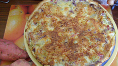 Tourte aux Christophines (Chayottes) de Mamigoz