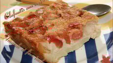 Clafoutis cerises, amandes et fèves tonka