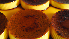Flan aux brugnons selon mamie