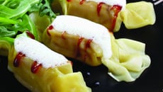 Bonbons de pâtes au foie gras