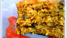 Moussaka végétarienne très parfumée