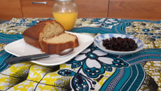Cake à l'orange aux épices et à la liqueur de goyave