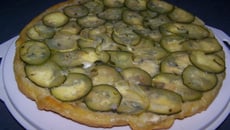 Tatin de courgette au carré frais