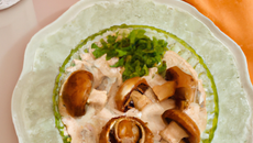 Champignons et thon à la crème