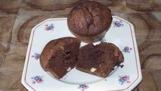 Muffins au chocolat et aux noix