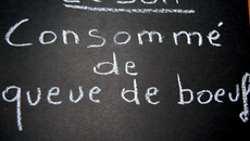 Consommé de queue de bœuf