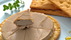 Foie gras et galettes gallo