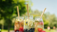 Trio d'eaux de fruits