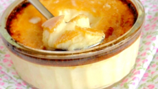 Crème brûlée caramélisée au sucre roux