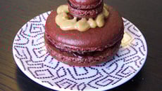 Religieuses de macarons aux chocolats