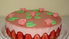 Fraisier à ma façon