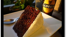 Gâteau au chocolat et à la Guinness