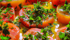 Tomates aux herbes