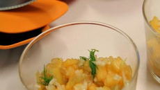 Tartare de melon aux deux fenouils