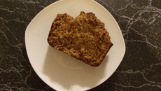 Pain aux bananes et noix