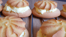 Cookies 'mousseline' au cœur fromager