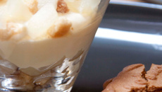 Tiramisu à la poire et spéculoos
