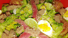 Salade chaude-froide