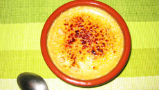 Crème brulée à la cannelle