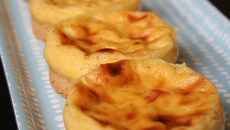 Flan sur pâte sablée