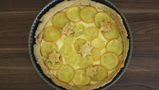 Tarte à la Courgette Jaune