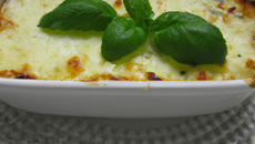 Gratin de parmentier au basilic