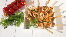 Brochettes Yakitori marinées à la sauce Samouraï