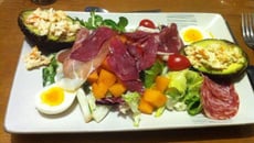 Salade gourmande aux melons