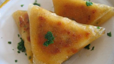 Briouats au thon et à l'œuf