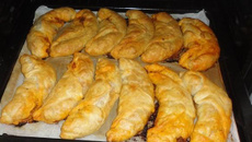 Croissants salés steak hâché