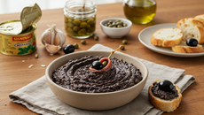 Tapenade aux olives noires gourmande
