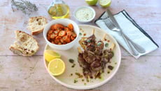 Brochettes d'agneau et carottes au cumin