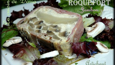 Terrine printanière au Roquefort Papillon
