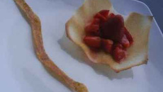 Petit panier de fraises