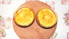 Flan de carottes au cœur tendre