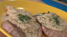 Escalopes de veau à la crème