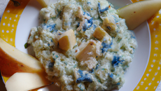 Risotto poire gorgonzola