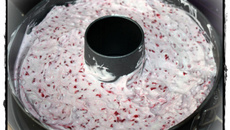 Vacherin express à la framboise