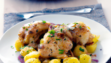 Chapon aux patates douces